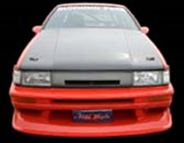 楽天市場】AE86 レビン Type 2 フロントバンパ−スポイラ− 塗装取付込 
