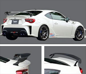 86 ZN6 GT1 PERFORMANCE AERO LSR ウイング 耐候性ウレタンクリア塗装済 TypeL カーボン綾織 クリア塗装済み