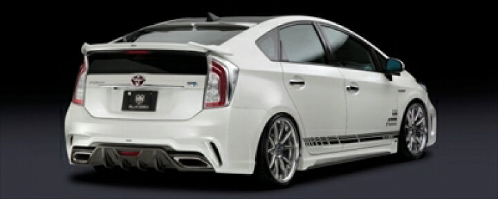 楽天市場】プリウス ZVW30 後期 GLANZEN SIDE STEP Ver2 塗装済 