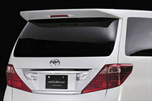 アルファード 20系 G/Xグレード 前期 プレミアムライン リアウイング 塗装済 ホワイトパールクリスタルシャイン 070 取付込