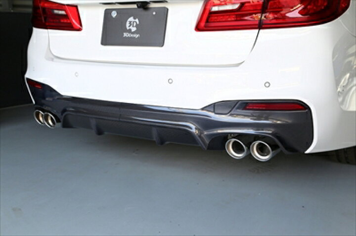 楽天市場】BMW 5シリーズ G30/31 M-Sport リアディフューザー タイプ2 