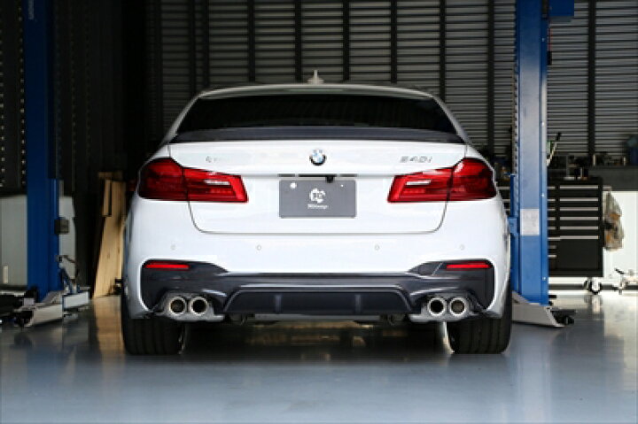 楽天市場】BMW 5シリーズ G30/31 M-Sport リアディフューザー タイプ2 