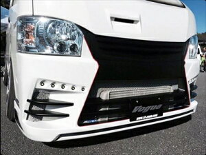 ハイエース 200系 4型 標準ボディ ヴォーグ N4 フロントバンパースポイラー 塗装済み