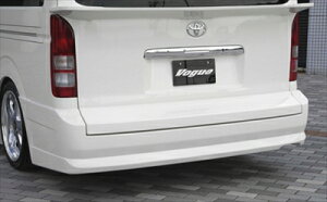 ハイエース 200系 ロング・ワイドボディ リアバンパースポイラー 塗装取付込