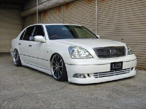 セルシオ 30系 前期 フロントバンパースポイラー 塗装取付込