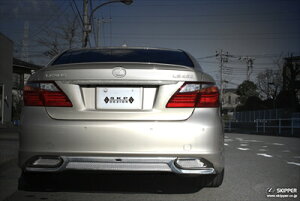 SKPDEZIGN Smart Line Series LEXUS LS460 Version SZ(UVF40) Rear Under spoiler CFRP(J[{)Vo|Efni NAhς