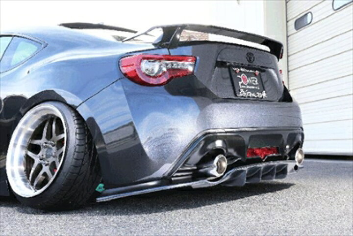 楽天市場】ZN6 86 後期 3D☆STAR リアアンダースポイラー : Autostyle