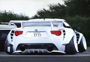 86 ZN6 ガチャバリWIDE リアウイング 後期用