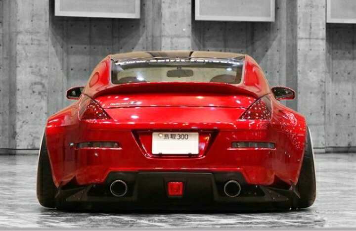 楽天市場】フェアレディZ Z33 華艶 KAEN リアフェンダー 85mm : Autostyle