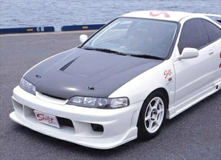 楽天市場】インテグラ (タイプR含) DC2/DB8 エアロボンネット FRP製 