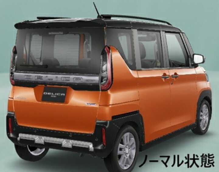 楽天市場】B3系 デリカミニ テールゲートエンブレム ホワイト : Autostyle