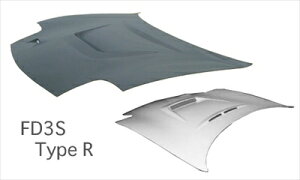 FD3S TypeR ボンネット カーボン 取付込