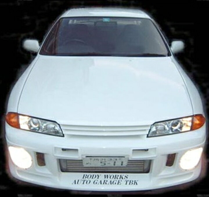 楽天市場】BNR32 フロントバンパースポイラー 塗装取付込 : Autostyle