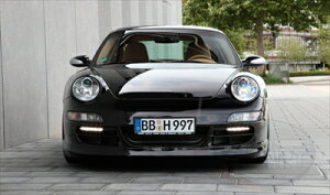 Porsche 997 Carrera フロントスポイラー 2 MT 塗装済み