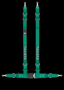DRIFT 2 Belts W/B (肩2inch巻付け/腰2inchボルト) Left Green