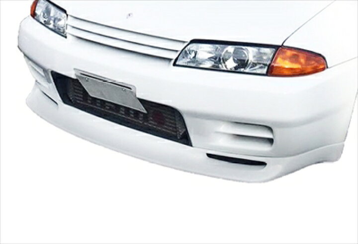 楽天市場】スカイライン GT-R BNR32 フロントリップスポイラー 塗装 