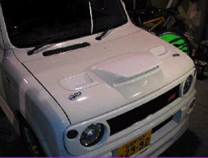 楽天市場】ラパンSS HE21 インテークカウル付き排気ダクト付きFRP  