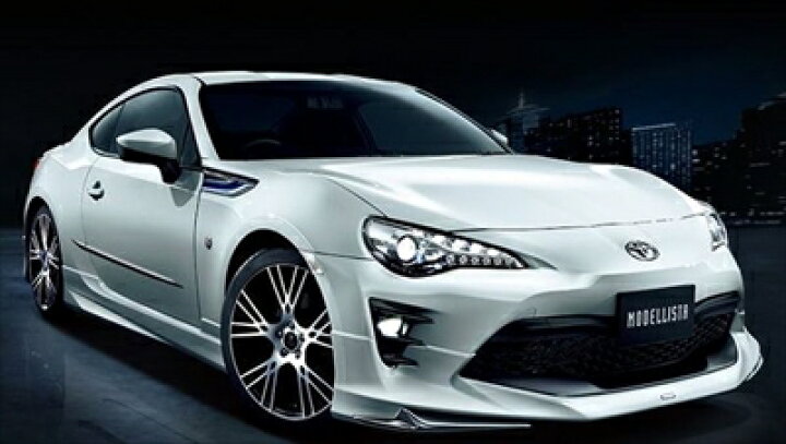 楽天市場】86 ZN6 後期 モデリスタ フロントハーフスポイラー : Autostyle 