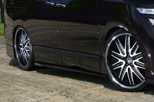 エルグランド E52 ハイウェイスター PREMIUM Edition サイドステップ 塗装済 ブリリアントホワイトパール(QAB)