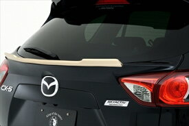 CX-5 KE 前期 SV PREMIUM Edition リアゲートスポイラー FRP製 塗装済 ジェットブラックマイカ(41W)