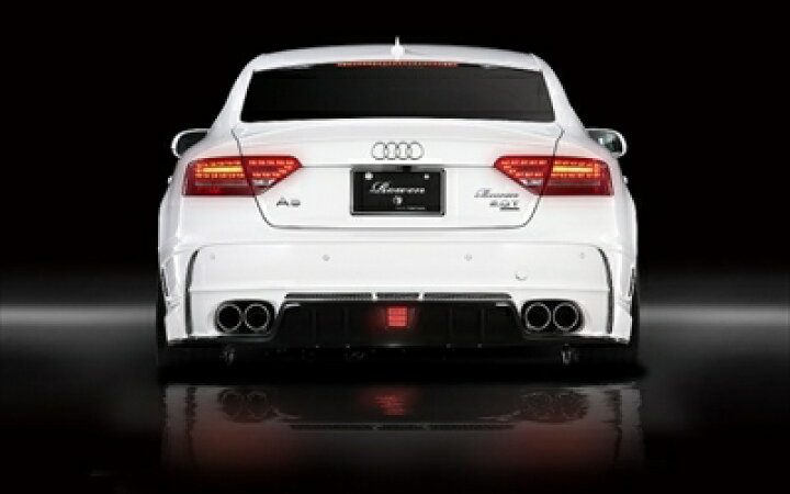 楽天市場】AUDI A5 スポーツバック PREMIUM Edition リヤバンパー FRP 