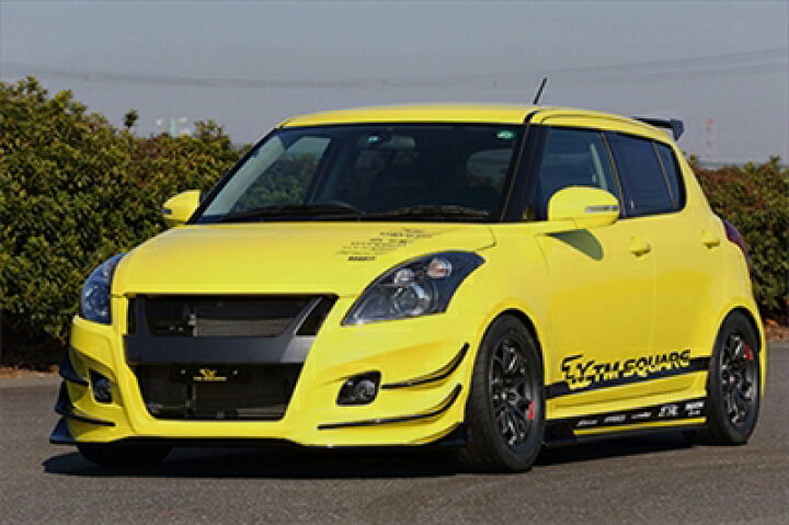 楽天市場】スイフトスポーツ ZC32S TM SQUARE リアバンパースポイラー 