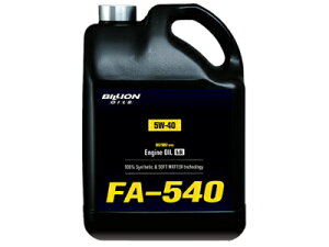 86 ZN6p BILLION OILS GWIC FA-540 5W-40 5.6L