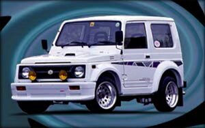 ジムニーターボ JA11 フロントバンパースポイラー