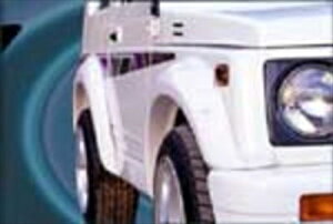 ジムニーターボ JA11 オーバーフェンダー