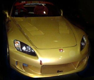 AP1 S2000 ボンネット FRP 塗装取付込