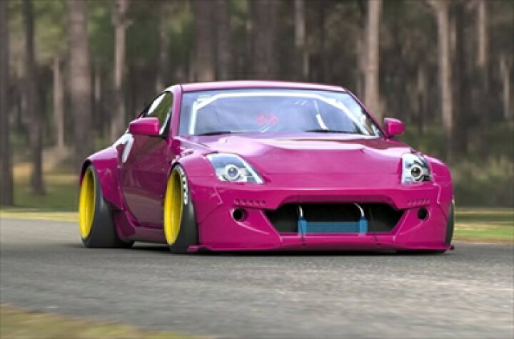 楽天市場】フェアレディZ Z33 ロケットバニー フロントバンパー 塗装 