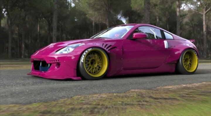 楽天市場】フェアレディZ Z33 ロケットバニー フロントバンパー専用 