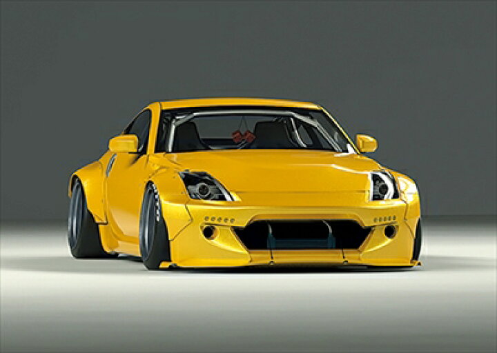 楽天市場】フェアレディZ Z33 ロケットバニー ワイドボディキット 