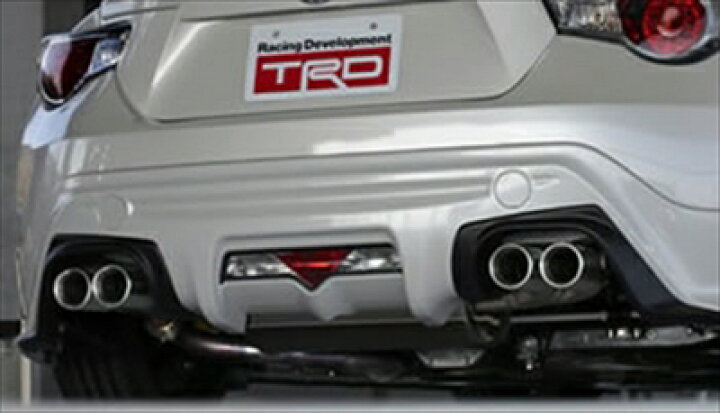楽天市場】86 ZN6 前期 TRD Performance Line ハイレスポンスマフラー 