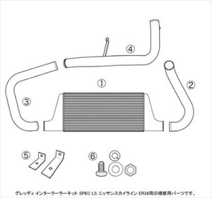 XJCCZ_ ER34 GReddy C^[N[[LbgyAp[c SPEC LS T24 {gZbg