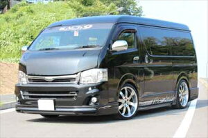 ハイエース 200系 標準ボディ ボンネット Ver 2 FRP製 塗装取付込