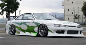 シルビア S14 後期 Type-4 3点kit 塗装取付込