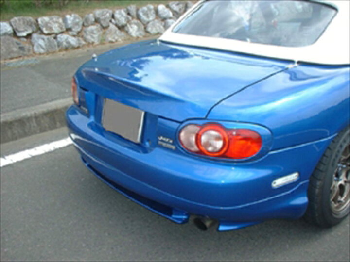 楽天市場】ロードスター NB ダックテール一体式トランク カーボン製 