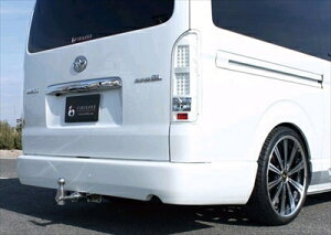 ハイエース 200 リアバンパースポイラー 塗装済み