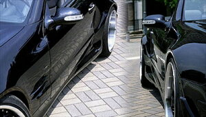 BENZ SL-Class R230 Wide Version Side Wide Skirt x2