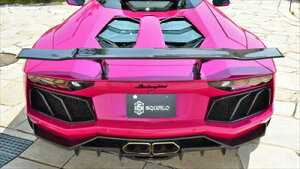 Lamborghini Aventador LP700-4 SQUALO Carbon Type Aero Parts �f�B�t���[�U�[ �L�b�g �J�[�{����