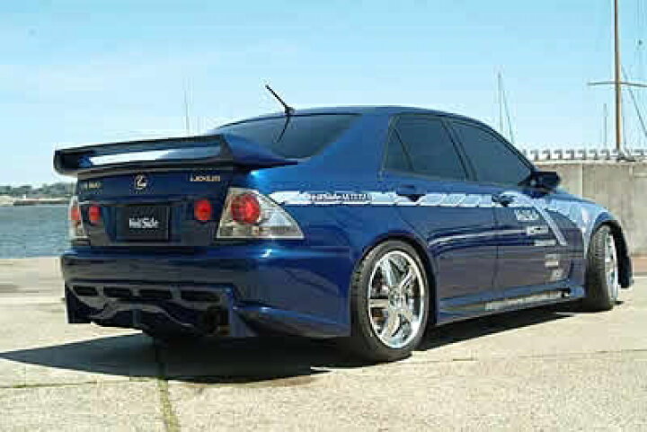 楽天市場】アルテッツァ SXE10 RACING EDITION リアバンパー JAPAN 