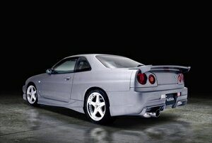 スカイライン R34 GTS C-I リアバンパースポイラー 塗装済み