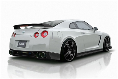GT-R R35 Ver.I リアアンダースポイラー FRP製 塗装済み：Autostyle