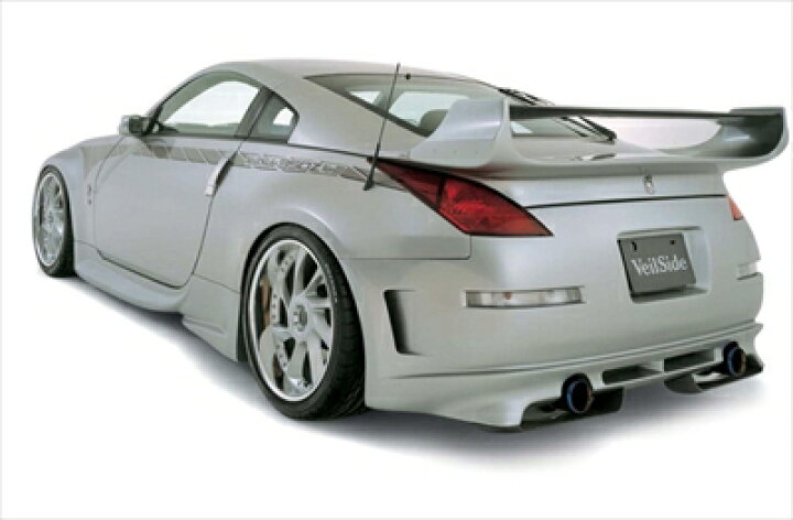 楽天市場】フェアレディZ Z33 Ver.3 リアウイング FRP+カーボン製 