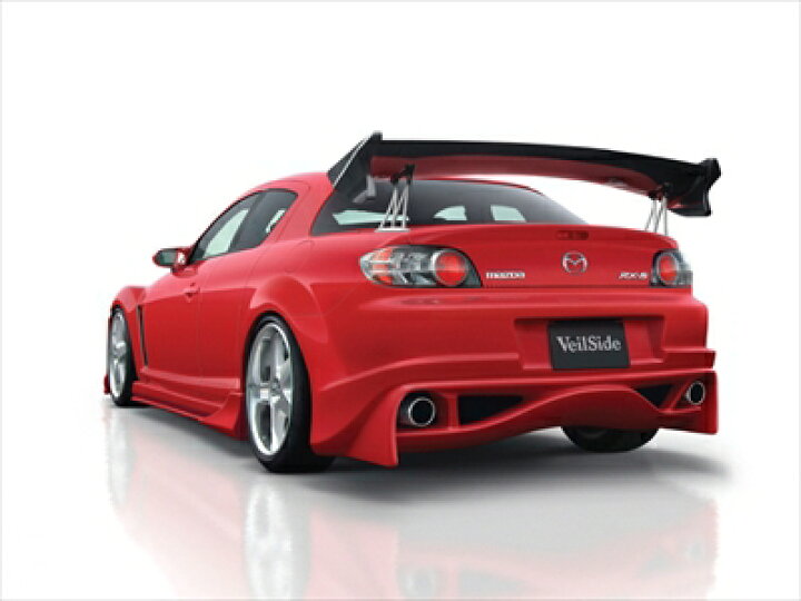 楽天市場】RX-8 SE3P 前期 D1-GT リアバンパースポイラー : Autostyle