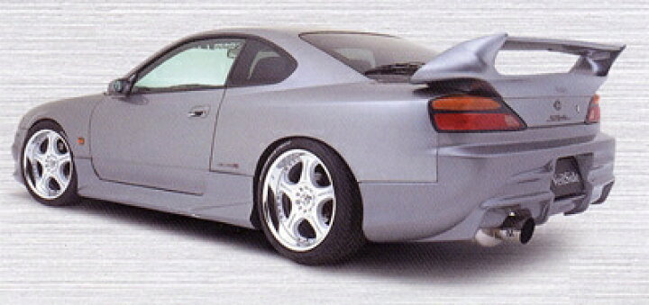 楽天市場】シルビア S15 EC-I リアウイング 塗装済み : Autostyle