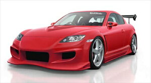 RX-8 SE3P 前期 D1-GT サイドスカート 塗装済み