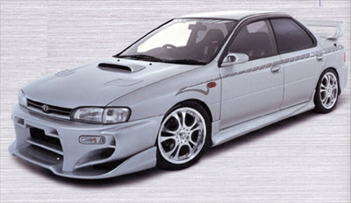 楽天市場】インプレッサ GC8 C-I フロントバンパースポイラー : Autostyle