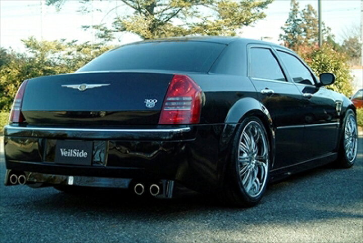 楽天市場】クライスラー 300C USA リアバンパースポイラー カーボン製 